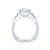 A.Jaffe Deco Vintage Step Diamond Engagement Ring MES642/115
