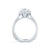 A.Jaffe Deco Floral Diamond Halo Engagement Ring MES645/82