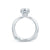 A.Jaffe Hidden Halo Split Shank Round Diamond Engagement Ring MES675/156