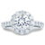 A.Jaffe Classic Round Center Diamond Halo Engagement Ring MES691/246