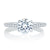 A.Jaffe Split Shank Unique Diamond Gallery Quilted Engagement Ring MES742QB/180