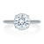 A.Jaffe Peek-A-Boo Micro Pave Diamond Halo Quilted Engagement Ring MES746Q/164
