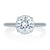 A.Jaffe Peek-A-Boo Micro Pave Diamond Halo Quilted Engagement Ring MES746Q/164