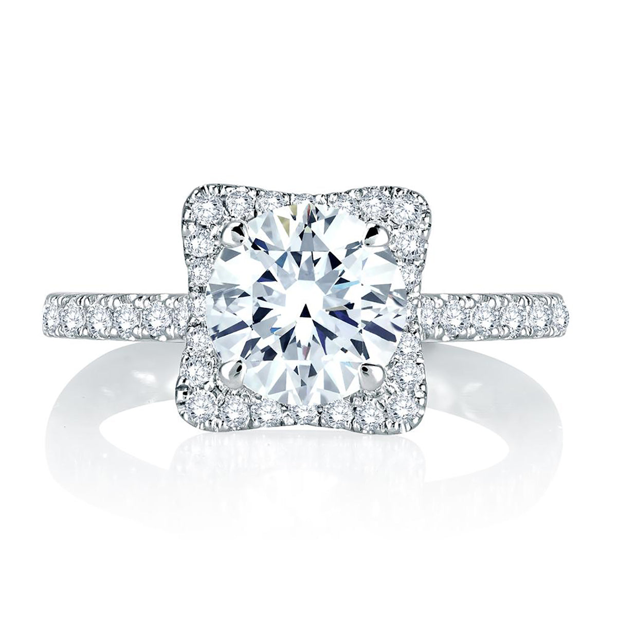 Designer engagement rings for A.JAFFE for every type of bride
