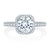 A.Jaffe Intertwined Diamond Halo Quilted Engagement Ring MES769Q/121