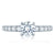 A.Jaffe Two Tone Shared Prong Diamond Engagement Ring MES847/164