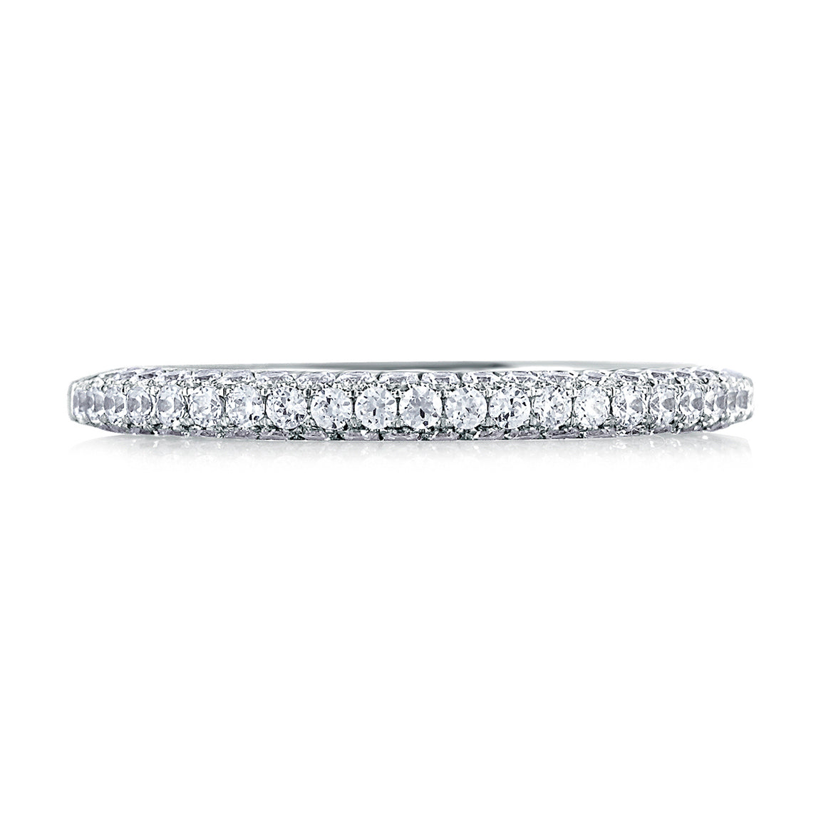 A.Jaffe Micro Pavé Rollover Diamond Wedding Band MR1534/50