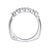 A. Jaffe Classic Five Stone Diamond Wedding Band MRS015/50