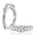 A.Jaffe Signature Six Stone Trellis Diamond Wedding Band MRS263/36