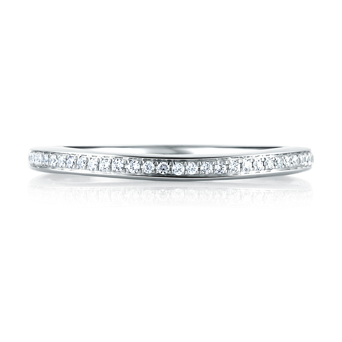 A.Jaffe Signature French Pave Diamond Wedding Band MRS336/13