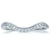 A. Jaffe Curved Perfect Fit Signature Diamond Wedding Band MRS410/18