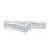 A.Jaffe Signature Channel Set Contoured Diamond Wedding Band MRS685/18