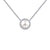 Lafonn Simulated Diamond & Cultured Freshwater Pearl Necklace N0029CLP