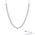 Lafonn Simulated Diamond Graduated Tennis Necklace N0272CLP16