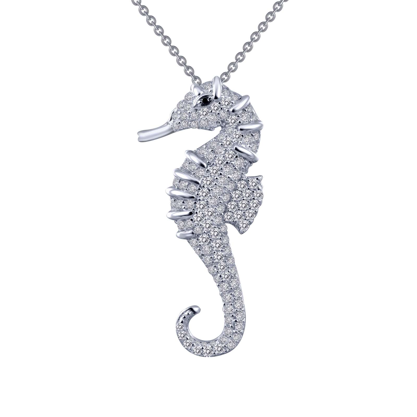 Lafonn Simulated Diamond Seahorse Pendant Necklace P0158CBP