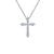 Lafonn Simulated Diamond 0.67cttw. Cross Pendant Necklace P0207CLP18