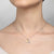 Lafonn Simulated Diamond Moon & Star Shadow Charm Necklace P0220CLT20