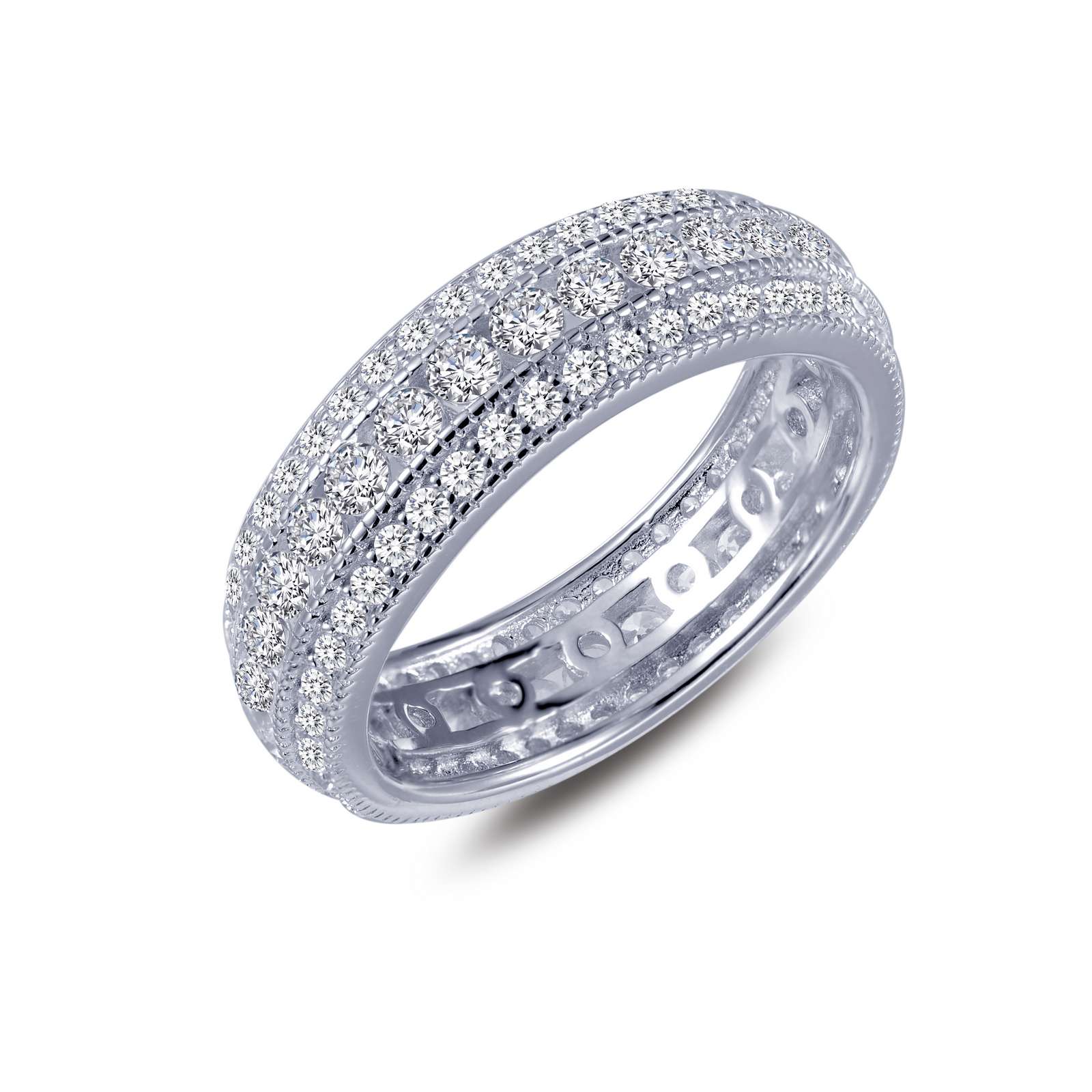 Lafonn Simulated Diamond Three-Row Eternity Ring R0138CLP