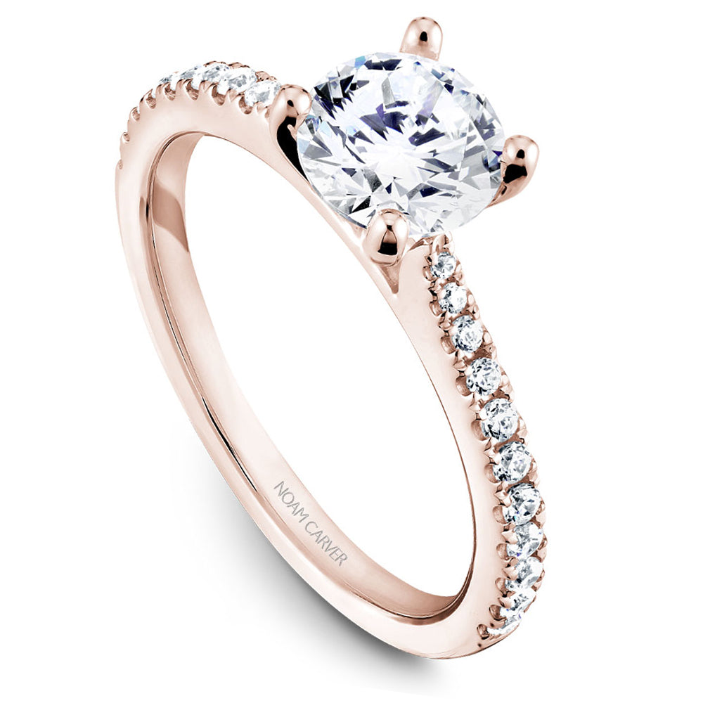 Noam Carver Diamond Engagement Ring R046-01A