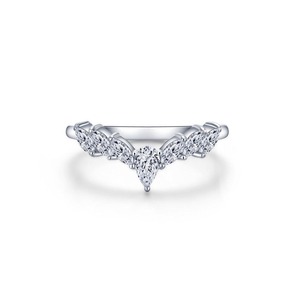 Lafonn Simulated Diamond Simple Crown Ring R0497CLP