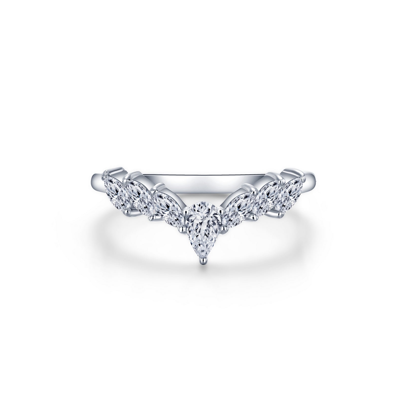 Lafonn Simulated Diamond Simple Crown Ring R0497CLP