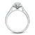 Noam Carver Diamond Halo Engagement Ring R050-02A