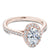 Noam Carver Diamond Halo Engagement Ring R050-02A