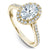 Noam Carver Diamond Halo Engagement Ring R050-02A