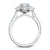 Noam Carver Double Halo Diamond Engagement Ring R051-01A