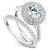 Noam Carver Double Halo Diamond Engagement Ring R051-01A