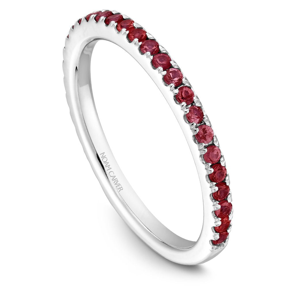Noam Carver Stackable Collection 0.36cttw. Ruby Fashion Ring STA2-1-R