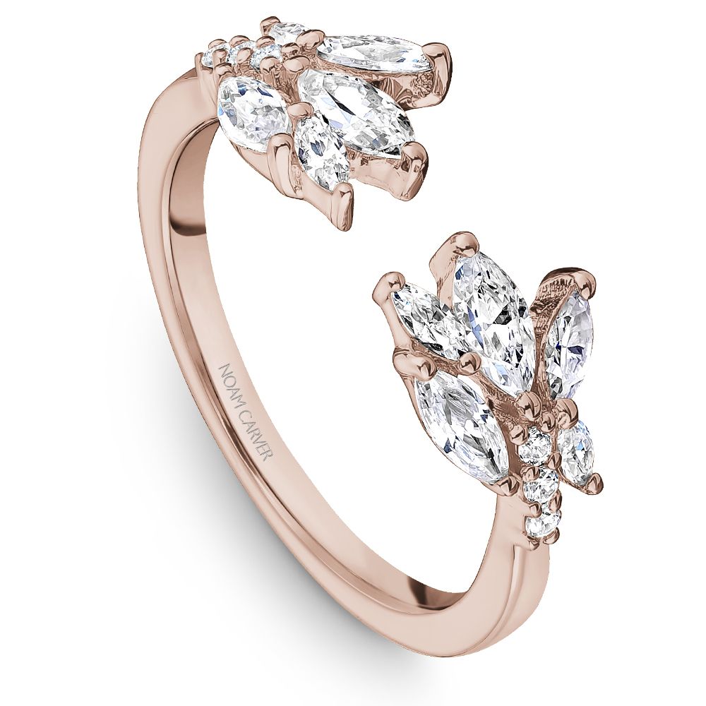 Noam Carver Stackable Collection 0.99cttw. Diamond Fashion Ring STA21-1