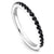 Noam Carver Stackable Collection 0.53cttw. Black Diamond Fashion Ring STA3-1-BD