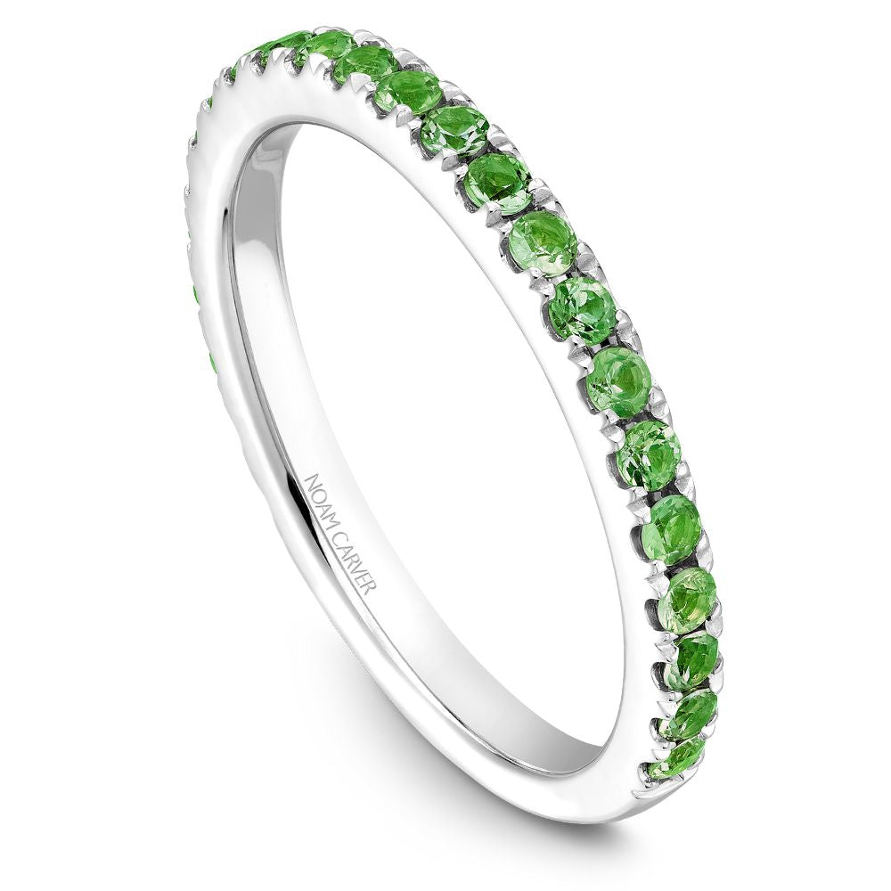 Noam Carver Stackable Collection 0.52cttw. Tsavorite Garnet Fashion Ring STA3-1-T