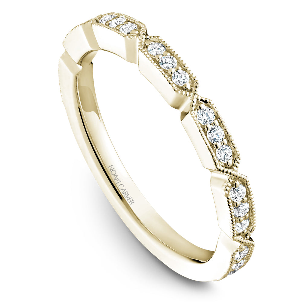 Noam Carver Stackable Collection 0.19cttw. Diamond Fashion Ring STB19-1