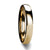 Thorsten Oro Domed Gold Tungsten Wedding Ring (4-10mm) W1967-DPGT