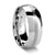Thorsten Bellator Domed Tungsten Carbide Ring with Brushed Stripe (4-10mm) W237-DSS