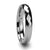 Thorsten Millennium Tungsten Carbide Ring w/ Diamond Facets (4-10mm) W272-DFW