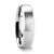 Thorsten Polaris Rounded Brushed Finish Tungsten Carbide Ring w/ Polished Bevels (6-8mm) W338-DBT