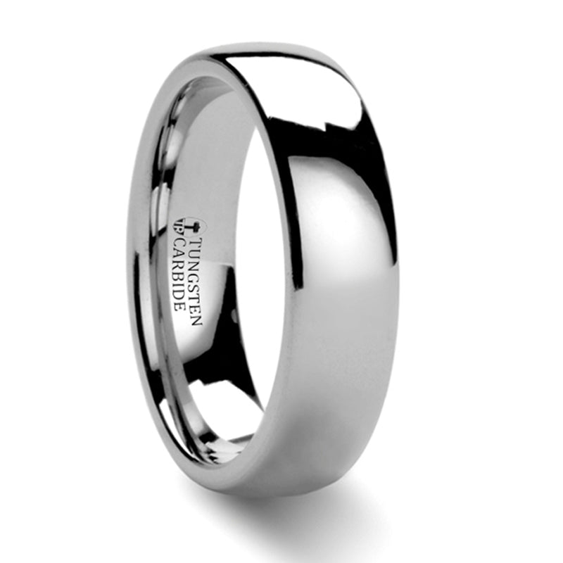 Thorsten Dominus Domed Tungsten Carbide Ring (4-10mm) W6126-DPB