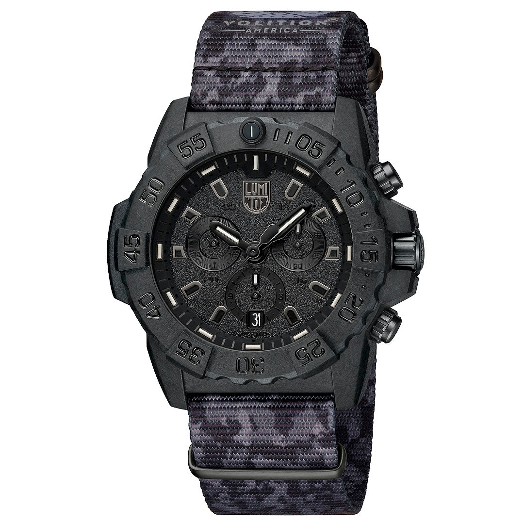 Luminox x Volition America Blackout Navy Seal Chronograph Series 3581.BO.VOL