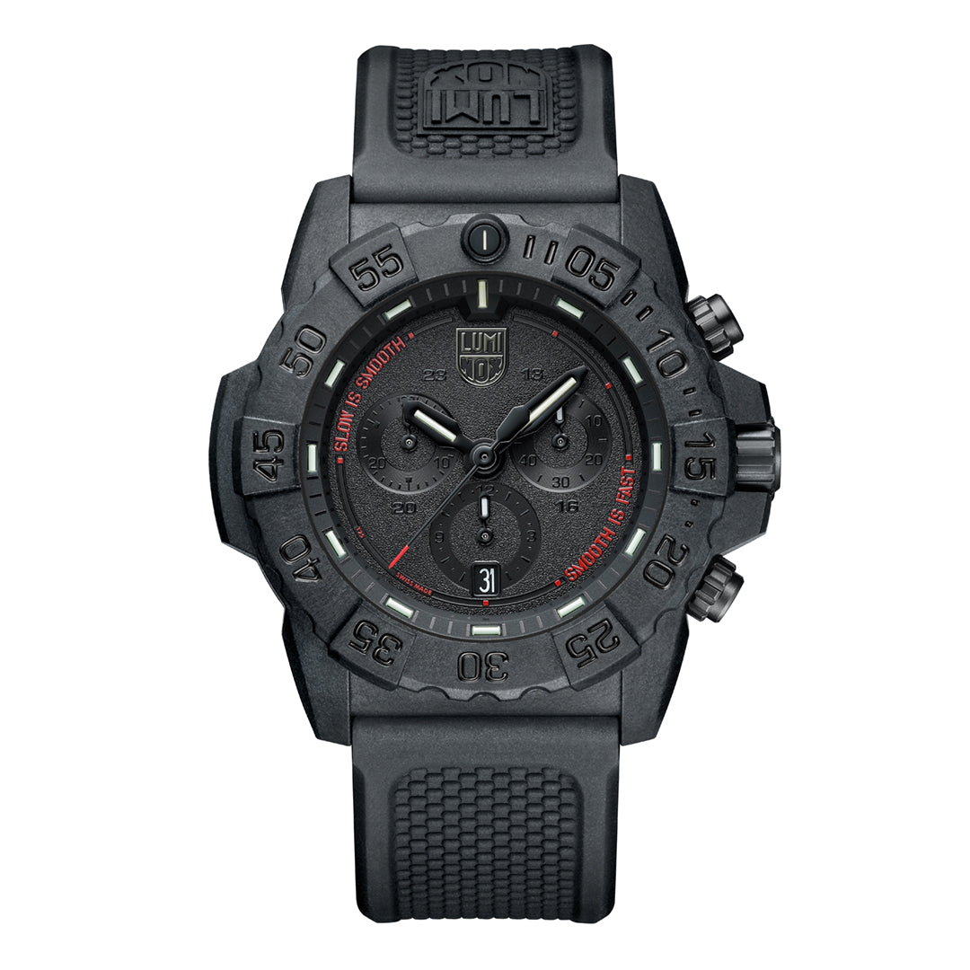 Luminox Navy Seal Chronograph Series &quot;Slow is Smooth, Smooth is Fast&quot; 3581.SIS