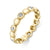 14K Yellow Gold 0.29ct. Diamond Bubble Stackable Fashion Ring