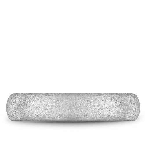 Bleu Royale 5MM Diamond Brush Finish Wedding Band with Black Carbon Accent Edge RYL-063W5