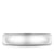 Bleu Royale 5.5MM White Gold Wedding Band with Brushed Finish and Yellow Gold Interior RYL-079WY55